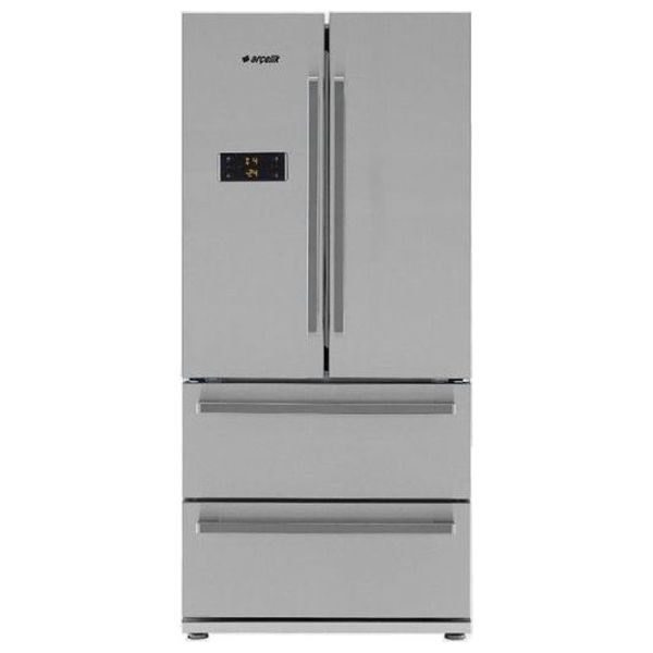 Elryan Arcelik CEIY 2485 24ft French Door Refrigerator Silver