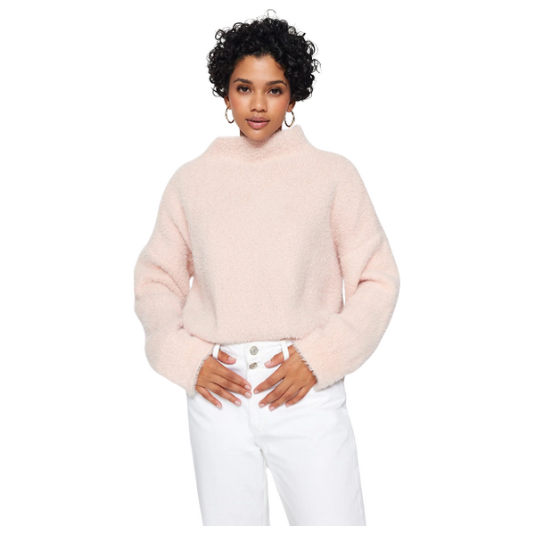 Trendyolmilla Women’s Thread Knitwear Sweater - Pink