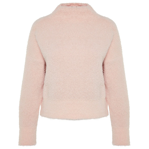 Trendyolmilla Women’s Thread Knitwear Sweater - Pink