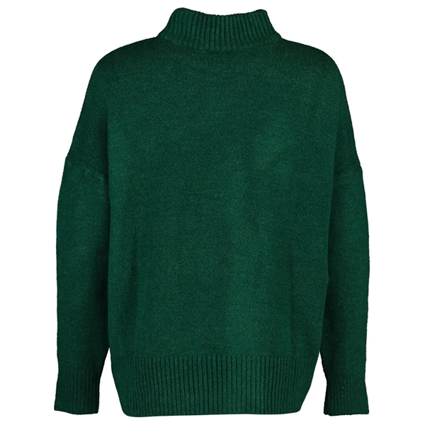 Trendyolmilla Women’s High Collar Sweater - Green