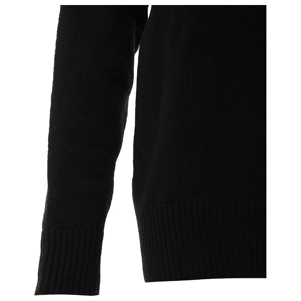 بلوزة نسائية ذات ياقة عالية ترينديول ميلا - اسود