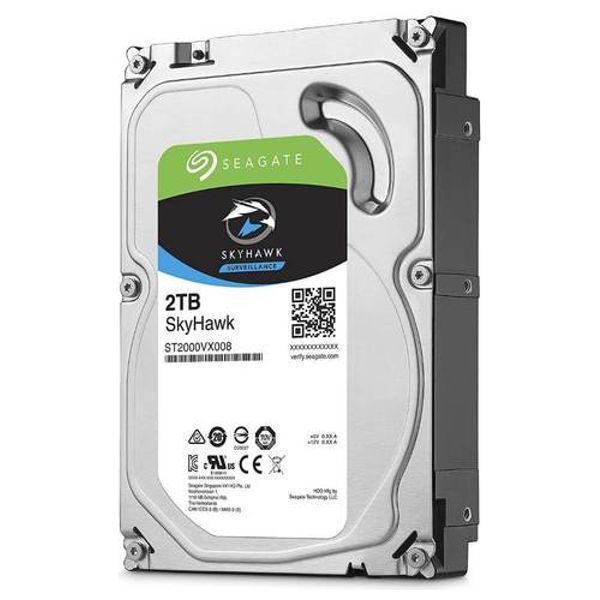 HDD هارد داخلي سيكات SkyHawk 3.5" - ستيل - 2تيرابايت