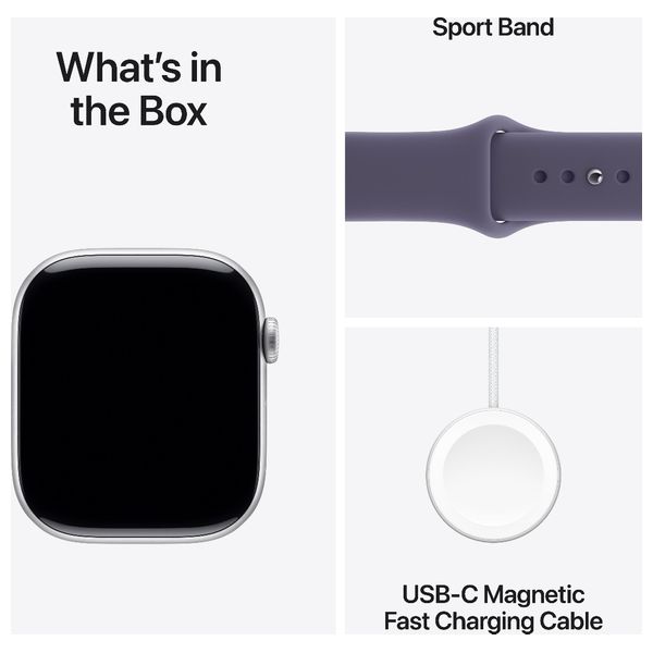 Apple Watch Series 11 46mm GPS Rose Gold Aluminum - Sport Band Light Blush - M/L