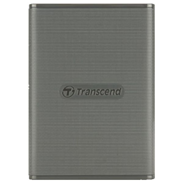  قرص SSD خارجي ترانسيند - بسعة 1 تيرابايت - يو اس بي 3.2 الجيل الثاني (20 جيجابت في الثانية) - رمادي 