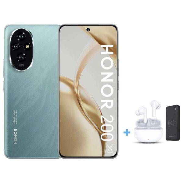  Honor 200 - Dual SIM - 512/12GB + Wireless Charger + Honor Earbuds X7i 