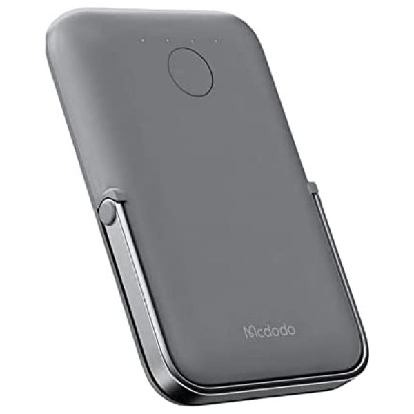  5000mah - شاحن محمول وايرليس مكدودو - MC-7050 - رمادي 