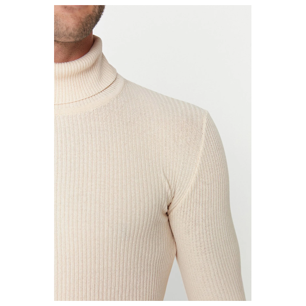 بلوزة بأكمام طويلة ترينديول مان للرجال - بيجي فاتح