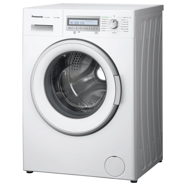  Panasonic NA-127VB6WAS - 7Kg - 1200RPM - Front Loading Washing Machine - White 