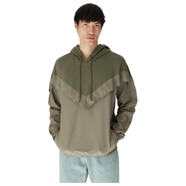 Trendyol Man Oversize/Wide Cut Long Sleeve Hooded Sweatshirt