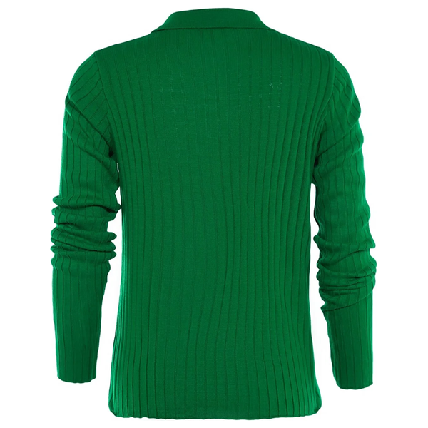 Trendyolmilla Polo Neck Knitwear Sweater - Green