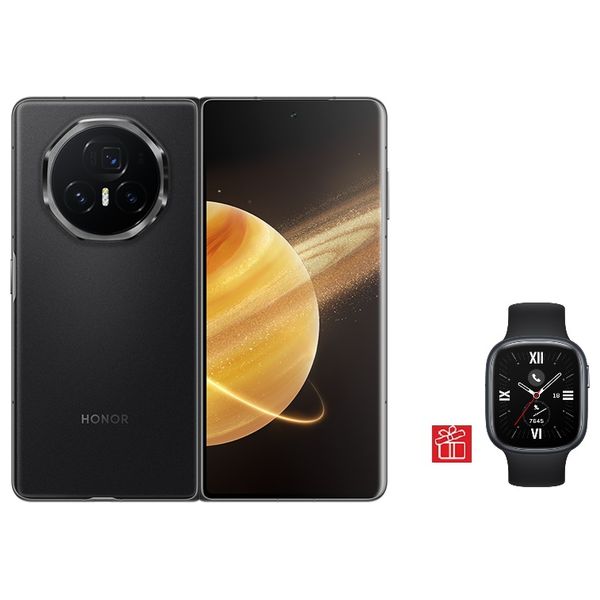 هونر MagicV3 5G - دبل سيم - 512/12 كيكابايت + ساعة هونر Watch 4