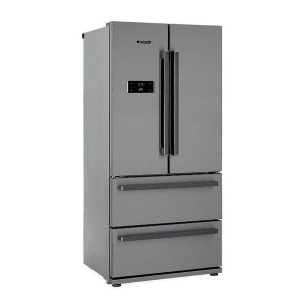 Arcelik CEIY 2485 - 24ft - French Door Refrigerator - Silver