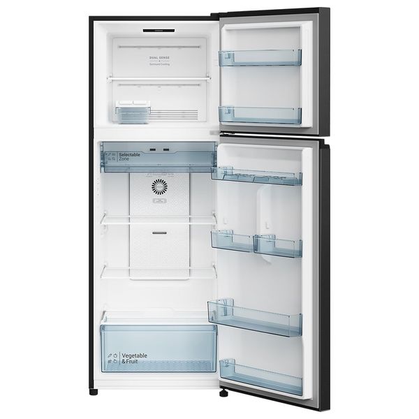  Hitachi HRTN6408SUIQ - Conventional Refrigerator - Inverter  - 374L - 13 ft - Black 