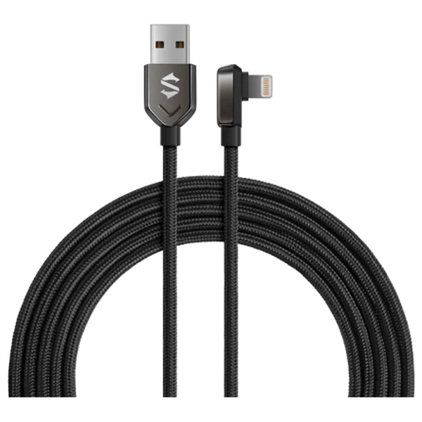 Black Shark Right-Angle - Cable For IPhone - 1.8 m - Black