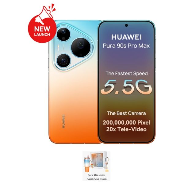Huawei Pura 90s Pro Max - Dual SIM - LTPO OLED - HarmonyOS - 6000 mAh , 100W + Box