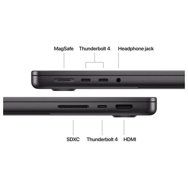 Apple 14-Inch - MacBook Pro - M4 10-Core - 512GB SSD/16GB - 10-Core - MacOS