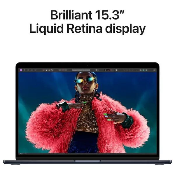  Apple 15-Inch - MacBook Air - M3 8-Core - 512GB SSD/8GB - 10-Core - MacOS - Midnight 