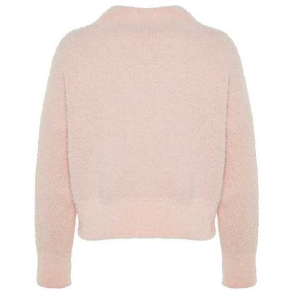 Trendyolmilla Women’s Thread Knitwear Sweater - Pink
