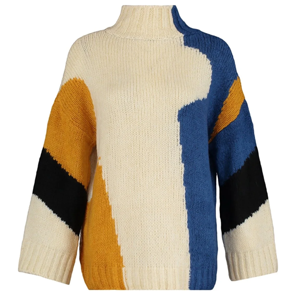 كنزة نسائي قبة عالية ترينديول ميلا - ملون