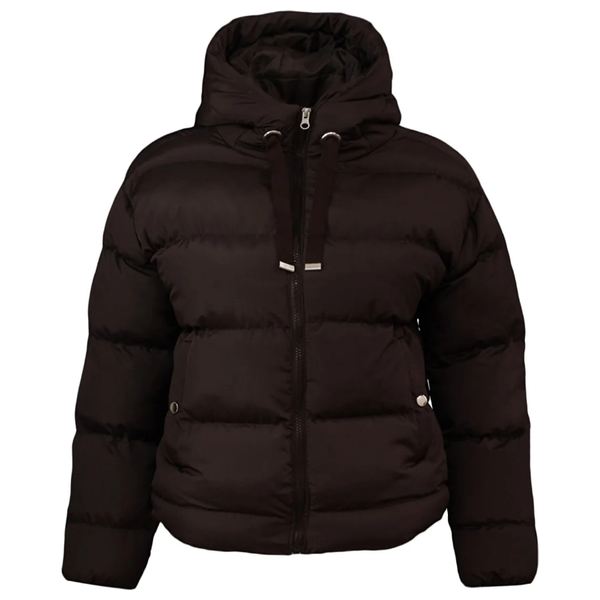 Trendyolmilla Women's Oversize Hooded Water Repellent Puffer Coat - Brown