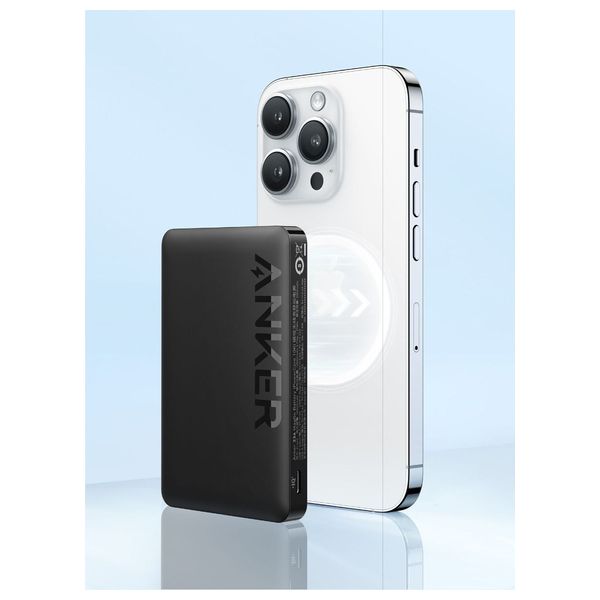 شاحن محمول وايرليس انكر - A1642H11 - 10000mah - اسود