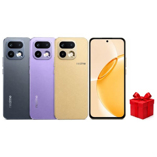 Realme 16 Pro 5G - Dual SIM - 6.78 inch AMOLED - MediaTek Dimensity 7300 MAX - 7000mAh - 80W - AI Features + Free Gift