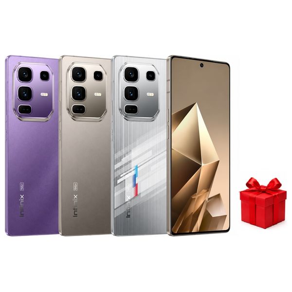 Infinix Note 50 Pro plus 5G - Dual SIM - 6.78-inch AMOLED Display - MediaTek Dimensity 8350 - 5200mAh Battery, 100W Charging, Infinix AI + Free Gift