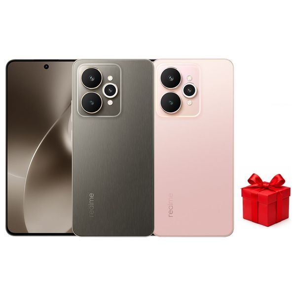 Realme 15 - Dual SIM - 6.77-inch 144Hz AMOLED Display - MediaTek Dimensity 7300+ - 6500mAh Battery, 45W Charging, AI Features + Free Gift