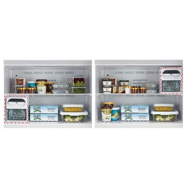  Hitachi RV765BSL - 25ft - Conventional Refrigerator - Inox 