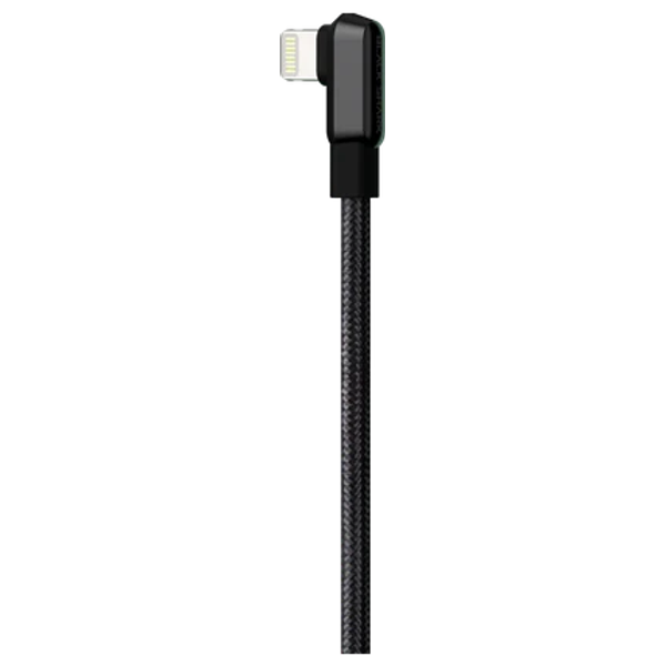 Black Shark Right-Angle - Cable For IPhone - 1.8 m - Black