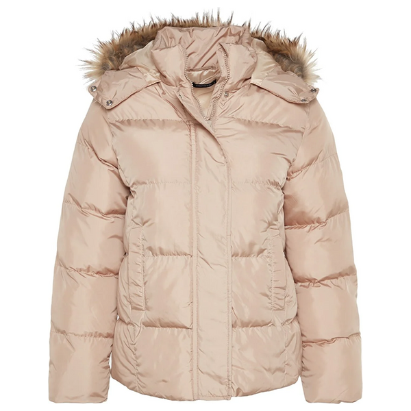 Trendyolmilla Women's Puffer Jacket - Beige