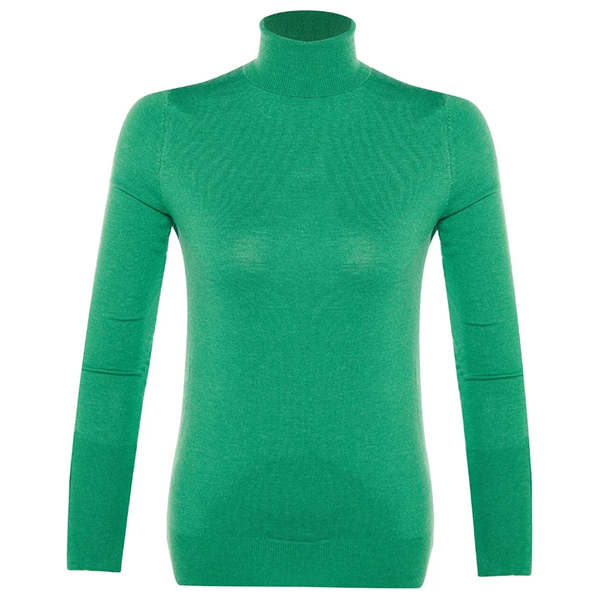 بلوزة نسائية قبة عالية ترينديول ميلا - اخضر