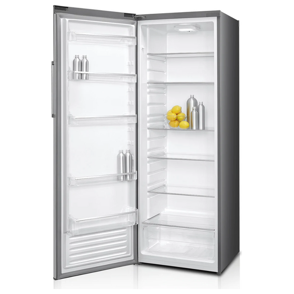 Alhafidh RFHA-SD435MSS - 15ft - 1-Door Refrigerator - Silver