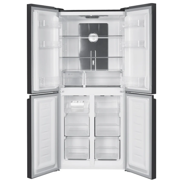 Alhafidh 4D620GB - 22ft - French Door Refrigerator - Black