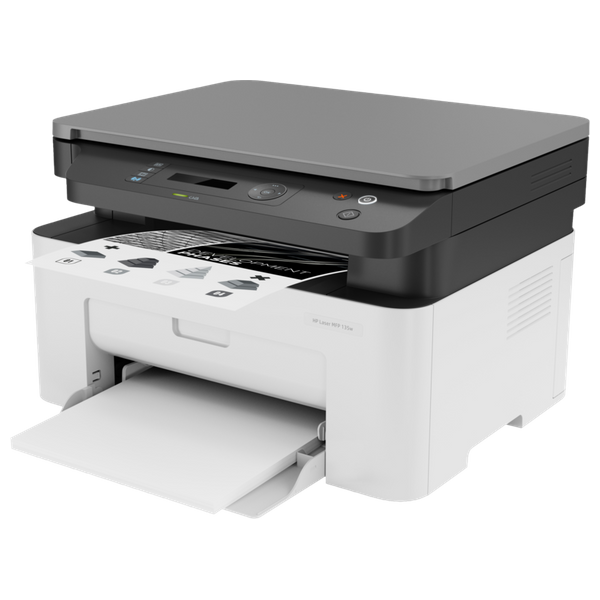 HP MFP 135w - Laser Printer + Free Ink