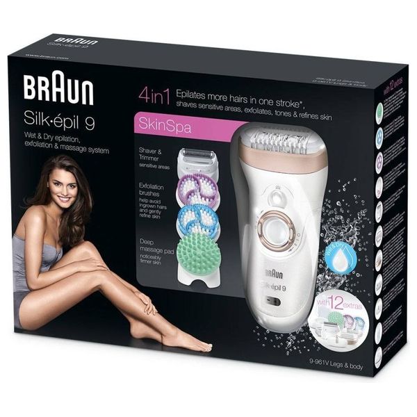 Braun 9-961V - Silk Epilator - Rose