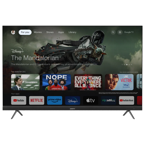  AlHafidh 50-Inch QG6 Series - Smart - 4K - QLED - 60Hz - 2023 Model 