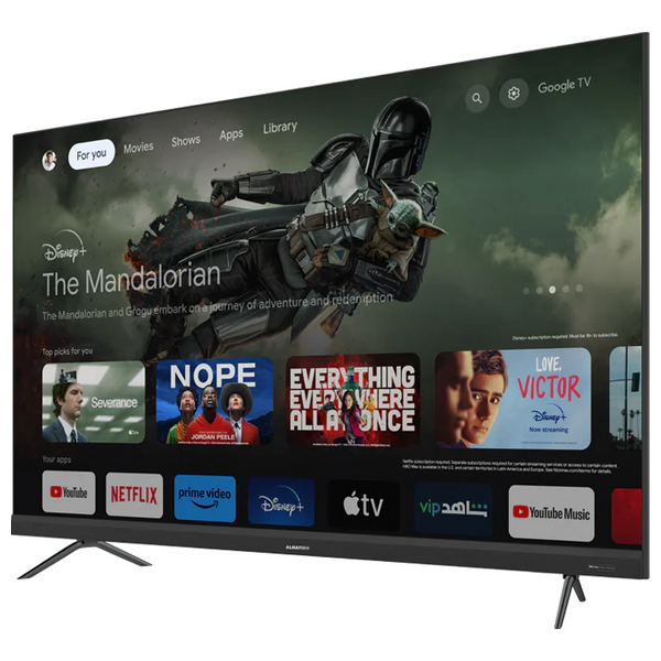  AlHafidh 50-Inch QG6 Series - Smart - 4K - QLED - 60Hz - 2023 Model 