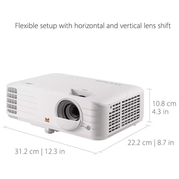 ViewSonic PX701-4K - Projector - White