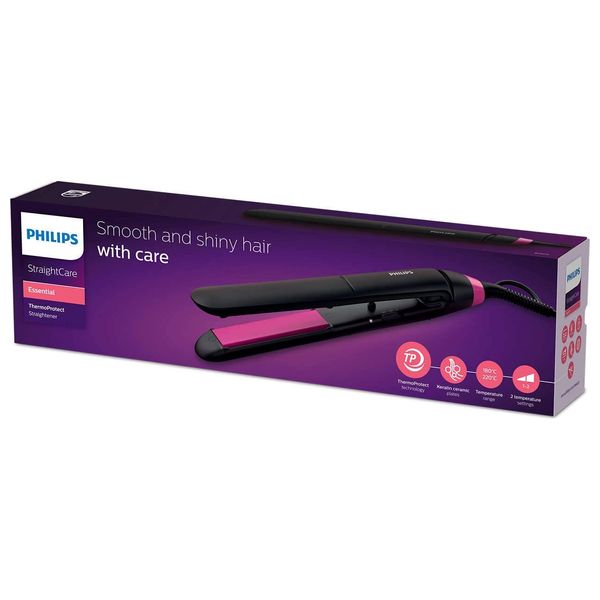 Philips BHS375 - Hair Straightener - Black