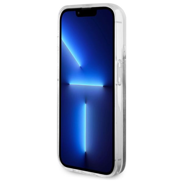 حافظة موبايل جيس لجهاز ايفون 15 برو ماكس  - GUHCP15XGLHFLSI - سلفر