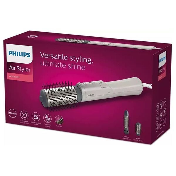 Philips BHA710/13 - Air Styler - Rotating ThermoBrush 7000 Series - Gray