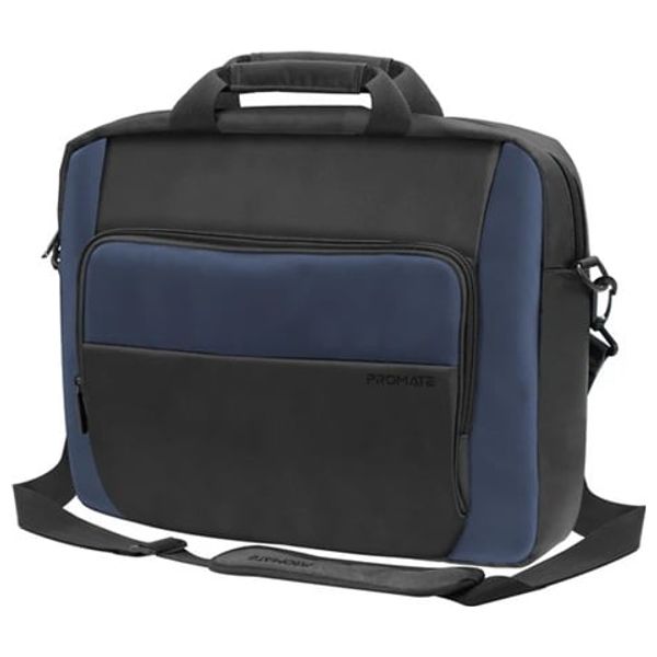  Promate Limber MB - Shoulder Bag - Lightweight & Multi Pocket - 15.6 Inch - Black 