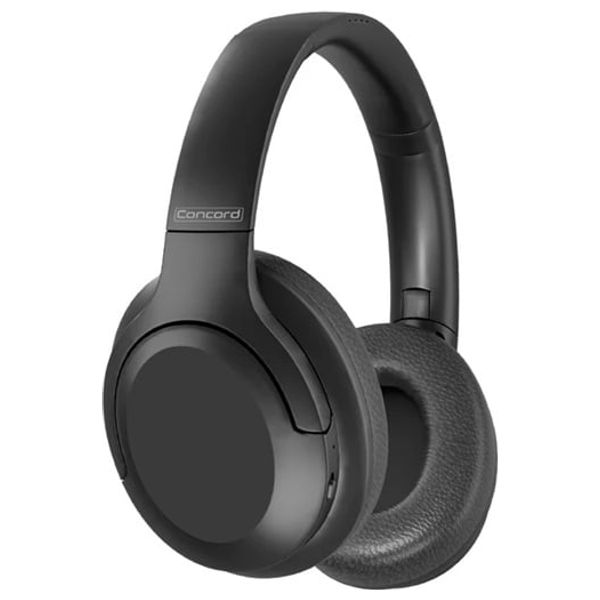  Promate Concord - Bluetooth Headphone Over Ear - Bluetooth 5.3 - Up To 500 mAh - Black 