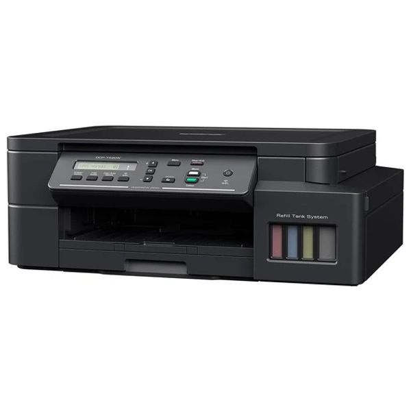 طابعة برذر نافثة للحبر الكل في واحد ملونة - DCP-T520W - واي فاي - اسود