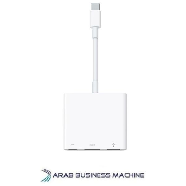  محول ابل متعدد المنافذ ديجتال يو اس بي سي AV - MW5M3ZM/A 