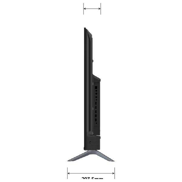 AlHafidh 55-Inch U5 Series - Smart - 4K - UHD - 60Hz - 2025 Model