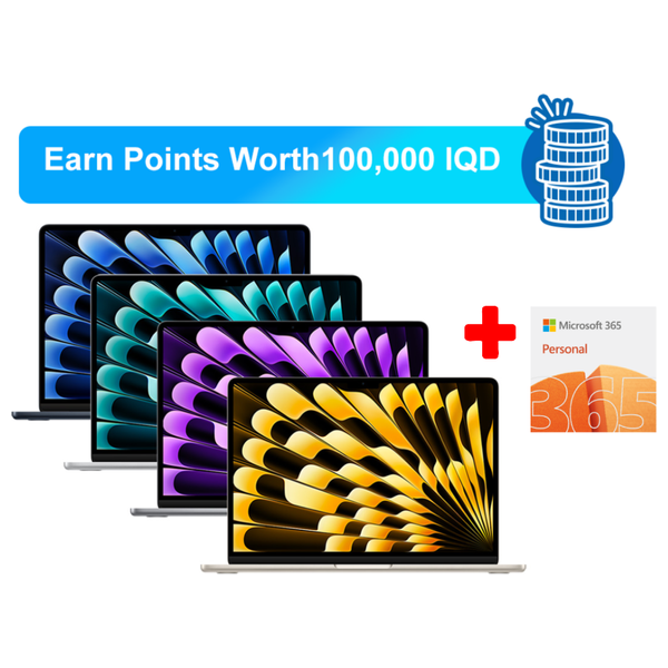 Apple 15.3-Inch - MacBook Air - M3 8-Core - 256GB SSD/8GB - 10-Core - MacOS