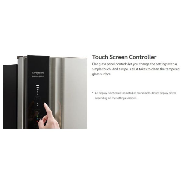  Hitachi RV765BSL - 25ft - Conventional Refrigerator - Inox 