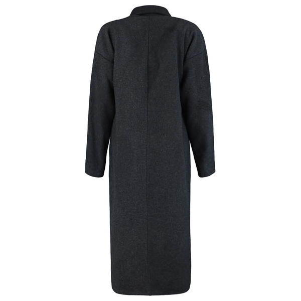 Trendyolmilla Women’s Wide Cut Long Coat - Black